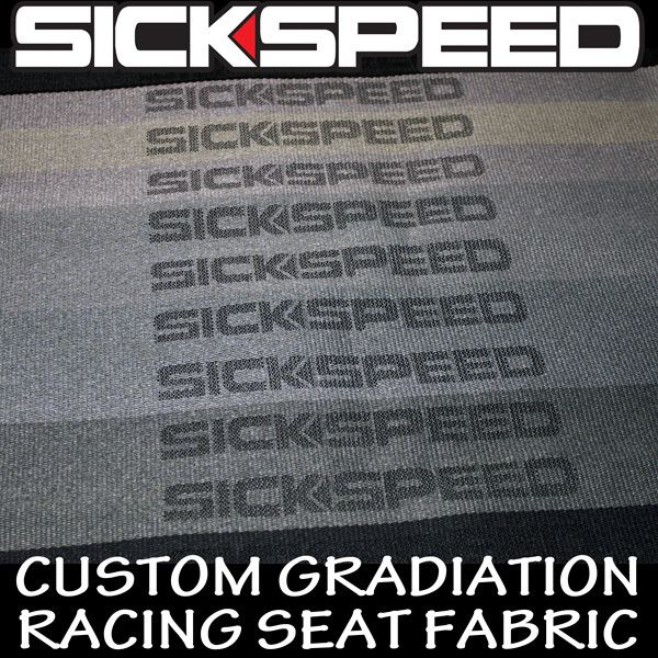   FABRIC CLOTH FOR RACING RACE SEATS SEAT FRONT/BACK UPHOLSTERY  