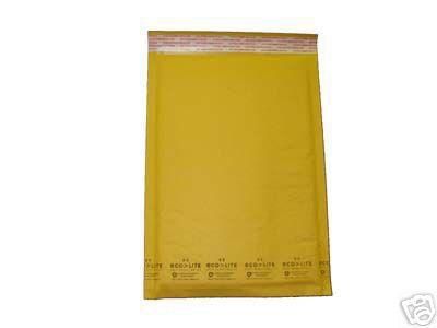 50 #4 ECO LITE KRAFT BUBBLE MAILERS   SHIPS NOW  