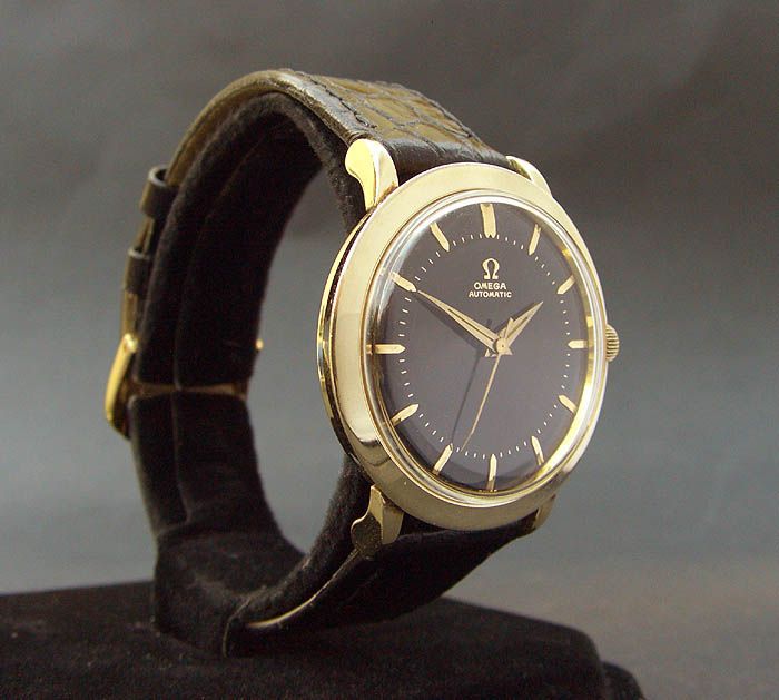 MINTY 1957 Vintage OMEGA AUTOMATIC 500 17J MEN SWISS 10K GOLD FILLED 