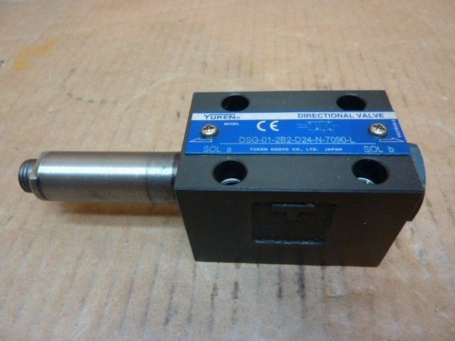 Yuken Directional Valve DSG 01 2B2 D24 N 7090 L #29615  