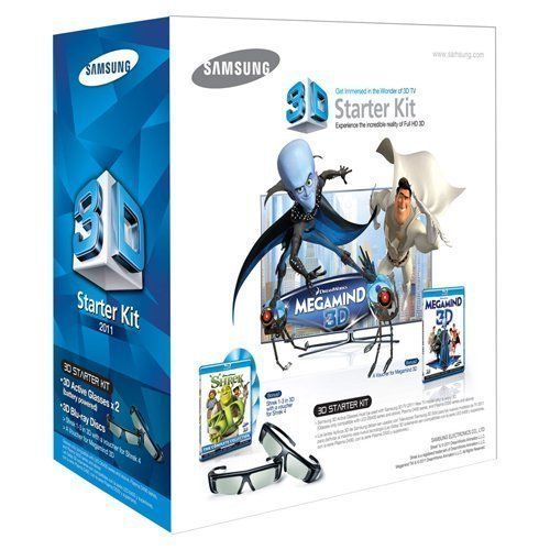   Starter Kit   Black (Compatible with 2011 3D TVs) 36725236097  