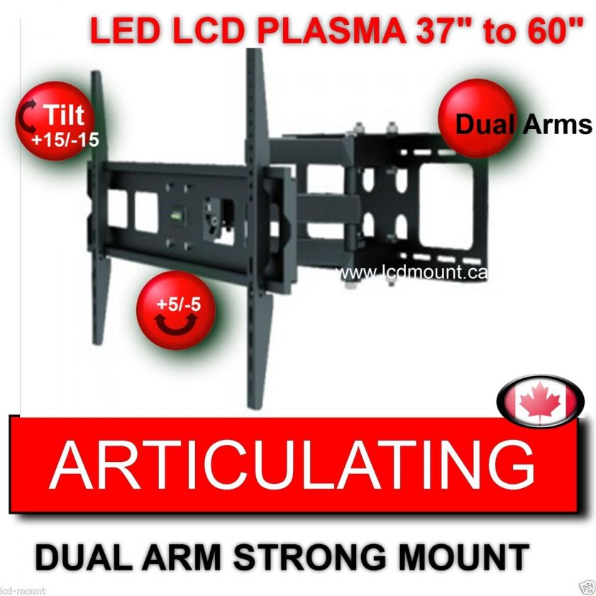 32 37 40 42 50 52 57 60 Articulating Swivel Tilt LCD Plasma LED TV 