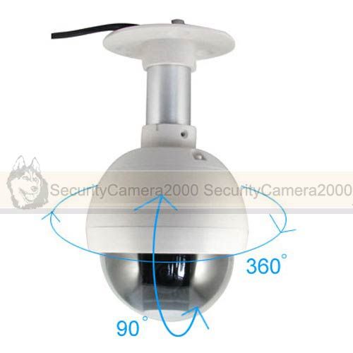 Zoom Sony CCD 420TVL Caméra Dôme PTZ 360° Extérieure Etanche