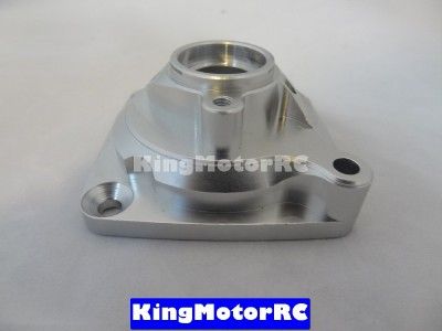   RC Silver Aluminum Enclosed Clutch Brace KM HPI 5T 5B 2.0 Ksrc 001, 2