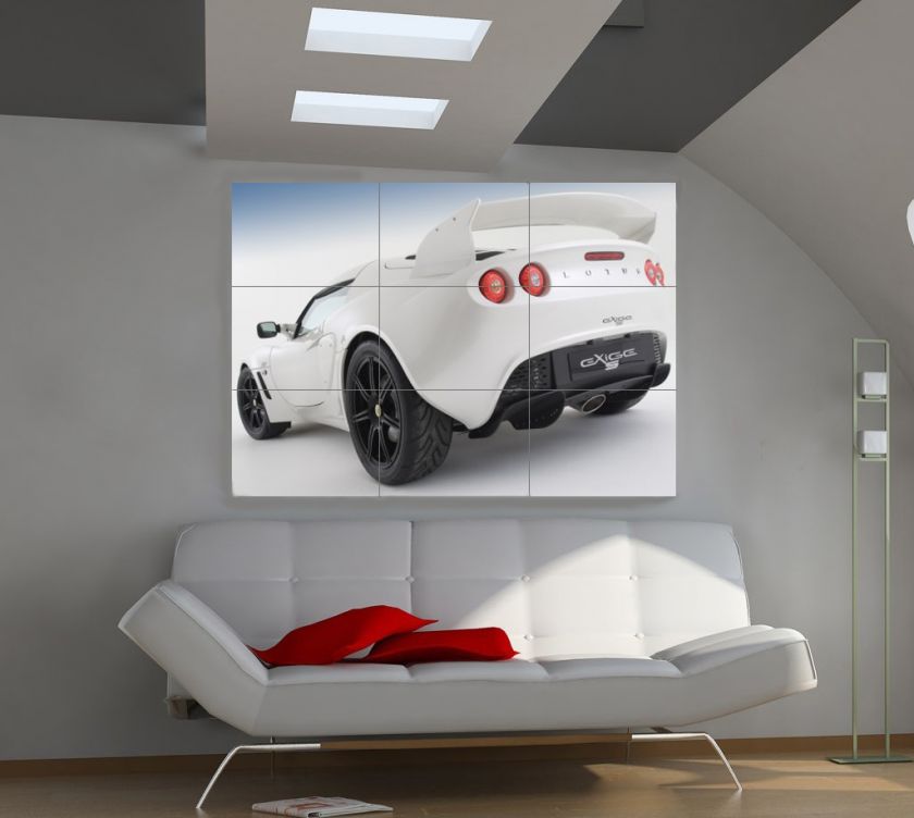 Lotus Exige S GIANT WALL POSTER HD PRINT 57x39 b601  