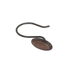 12 Allen Roth Oil Rubbed Bronze Spring Shower Hooks  