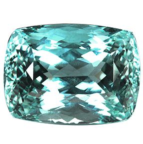 67.05ct Flawless GIANT Cushion Bluish Green Aquamarine  