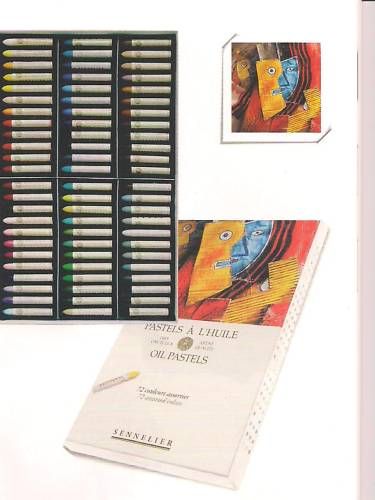 Sennelier 72 Assorted Oil Pastel Set  