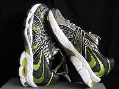 Asics Gel Nimbus 11 Black Onyx Lime MEN US 8.5 EUR 42  