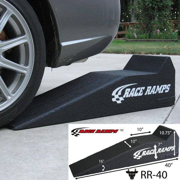 Race Ramps RR 40 40 Car Sport Ramp 8 wide 7 tall 1pr  