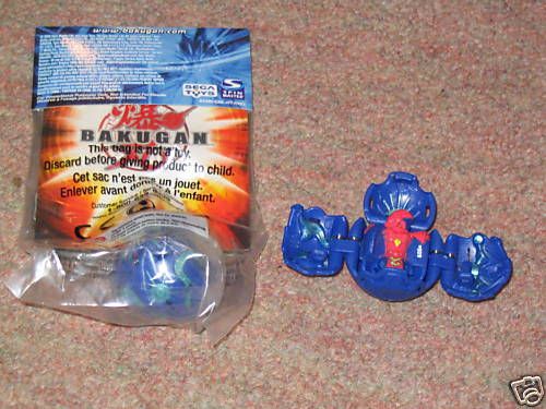 BAKUGAN MINT PACK SEALED VERY RARE BLUE LARS LION AQUOS  