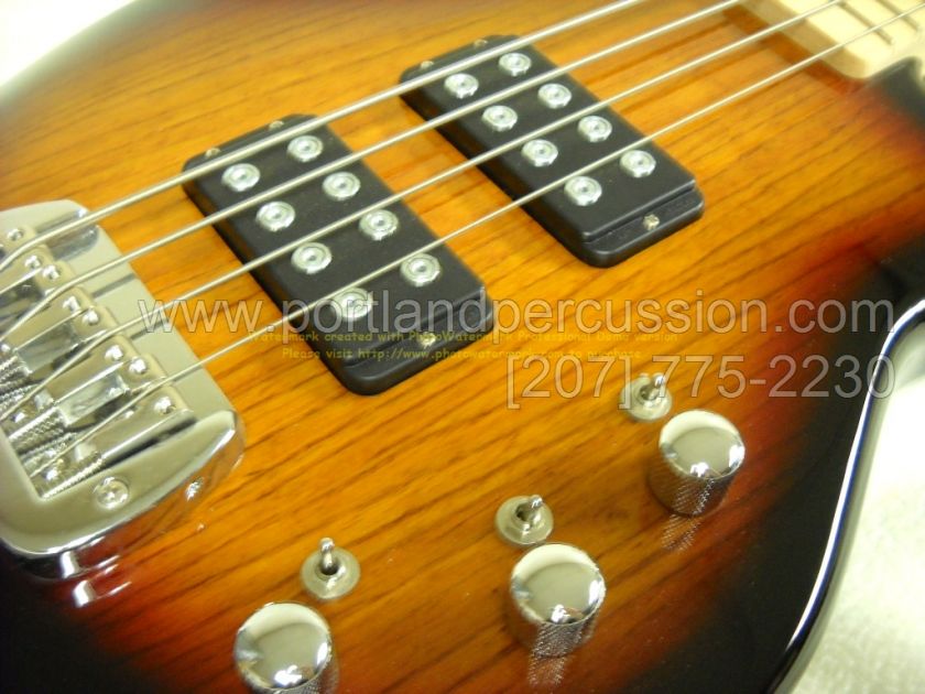 2012 G&L L2000 4 String Bass L 2000 Sunburst/Maple  