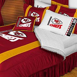 NFL KANSAS CITY CHIEFS Full Queen Bedding COMFORTER SET  