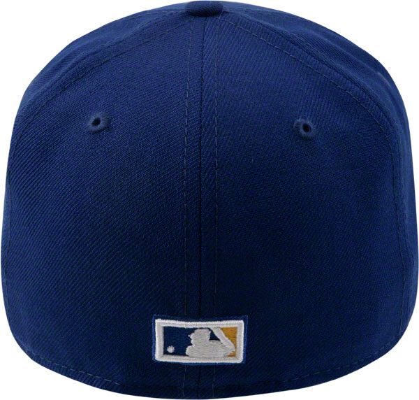 Milwaukee Brewers Blue Cooperstown 59FIFTY Fitted Hat  