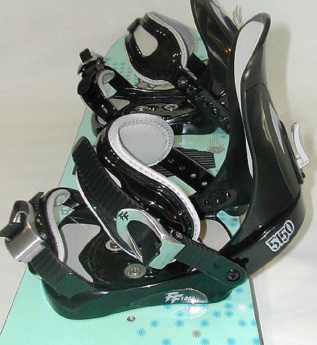 Burton Chopper snowboard / new 5150 bindings   108 cm  