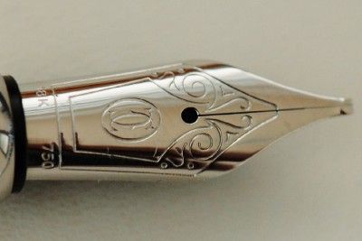 CARTIER CALLIGRAPHY LIMITED EDITION PEN PLATINUM #132  