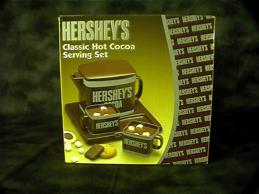 HERSHEYS CLASSIC HOT COCOA SERVING SET  