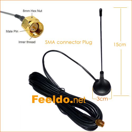 New SMA Car Digital DVB T TV antenna / GPS Antenna  