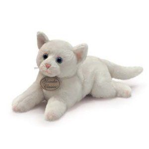 RUSS YOMIKO WHITE CAT 11 SM STUFFED ANIMAL NEW  