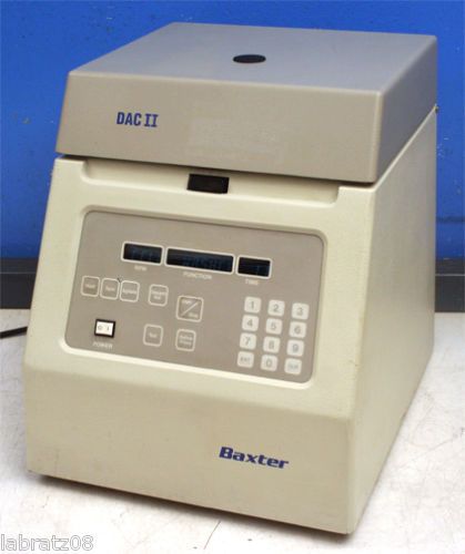 Baxter Dade DAC II Automatic Cell Washer Centrifuge  