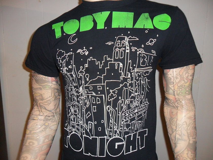 TOBYMAC TONIGHT CONCERT TSHIRT Tour Christian Rock DC Talk SM  