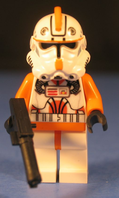 LEGO® Brick STAR WARS custom ORANGE 212th CLONE PILOT  