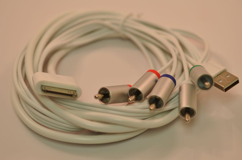 NEW 1.8 HD AV Cable Cord Connection to HD TV for iPad iPad 2 iPhone 4 