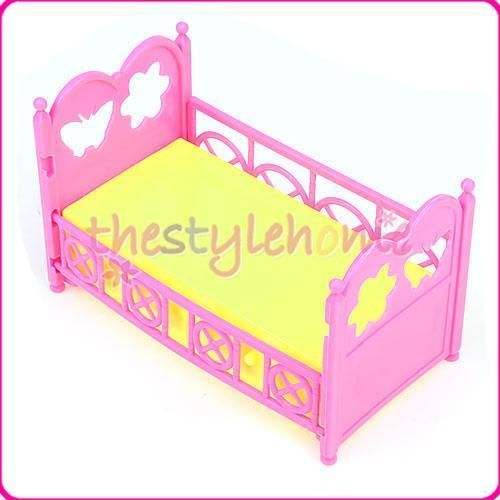 Bed Furniture Baby Doll Crib For Barbies Sister Kelly  