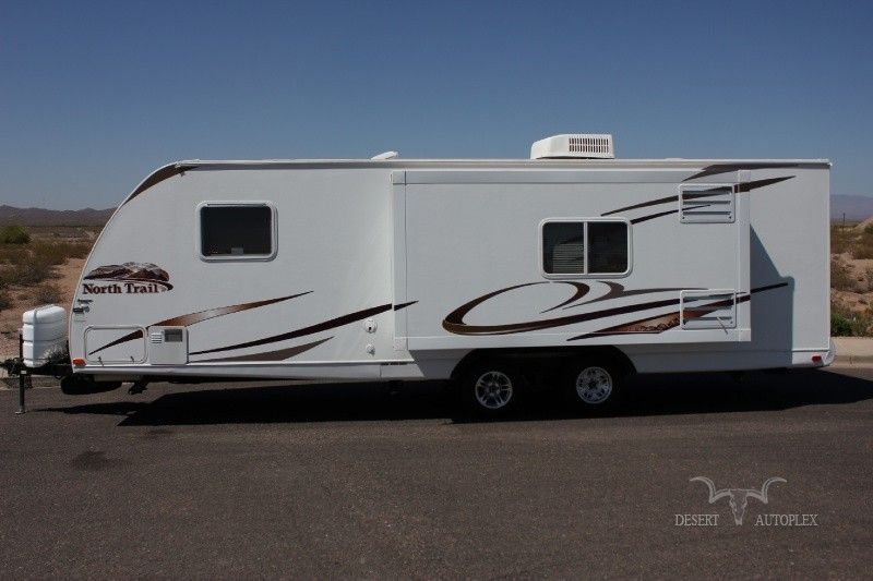 2009 HEARTLAND NORTH TRAIL 26RKS ULTRA LITE SINGLE SLIDE TRAVEL 