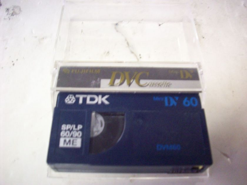 TDK MINI DV 60 DIGITAL VIDEO CASSETTE DVM60  