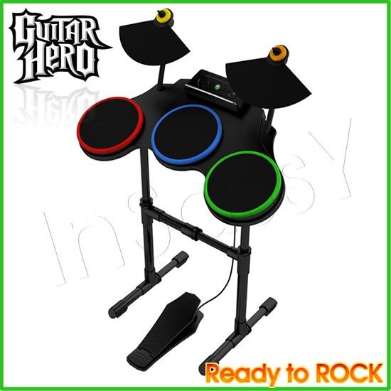 NEW Xbox 360 Guitar Hero World Tour Wireless DRUM SET  