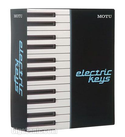 MOTU ELECTRIC KEYS VIRTUAL INSTRUMENT KEYBOARD SOFT NEW  