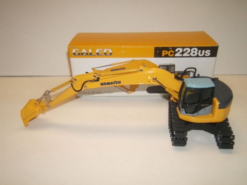 43 GALEO KOMATSU PC228US Excavator *NIB*  