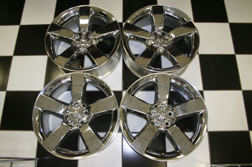   CHALLENGER 300C CHROME CLAD FACTORY 20 WHEELS / RIMS 2360 (Set