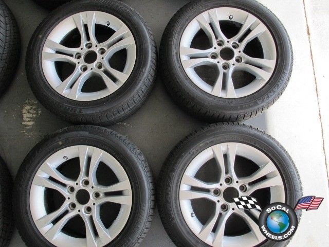   323 328 335 Factory 16 Wheels Tires OEM Rims Run Flat Take Offs  