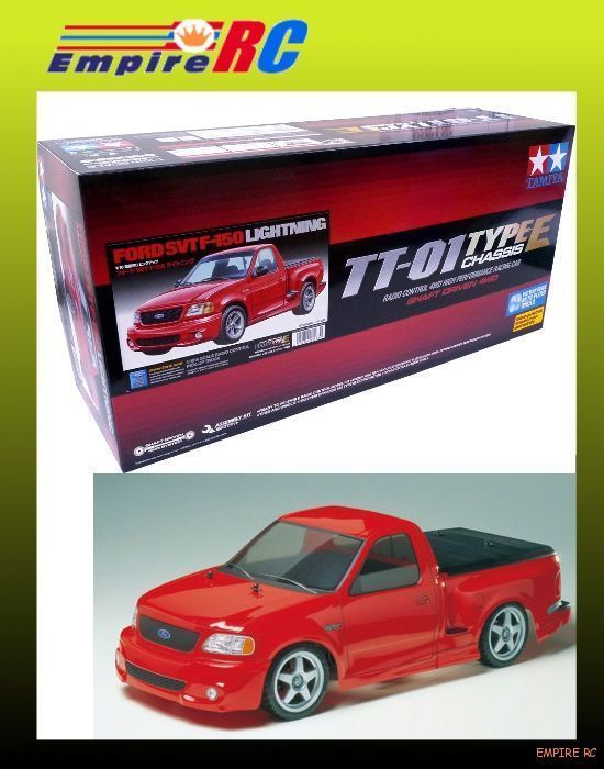 Tamiya 58481 RC Ford F150 SVT Lightning 110 (TT 01E)  