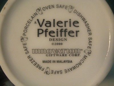 coffee/tea mug/cup Valerie Pfeiffer 2000 Malaysia 3 7/8  