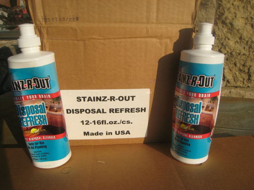 Stainz R Out Garbage Disposal Refresh 16 oz bottles  