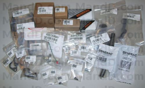 Lot of 27 New Generac Engine/Generator Parts Over $175 List  