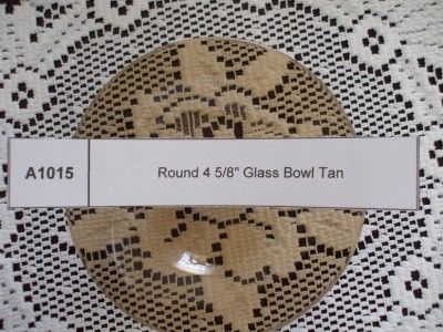 Glass Bowl Round 4 5/8 Glass Tart Warmer 6 Colors  