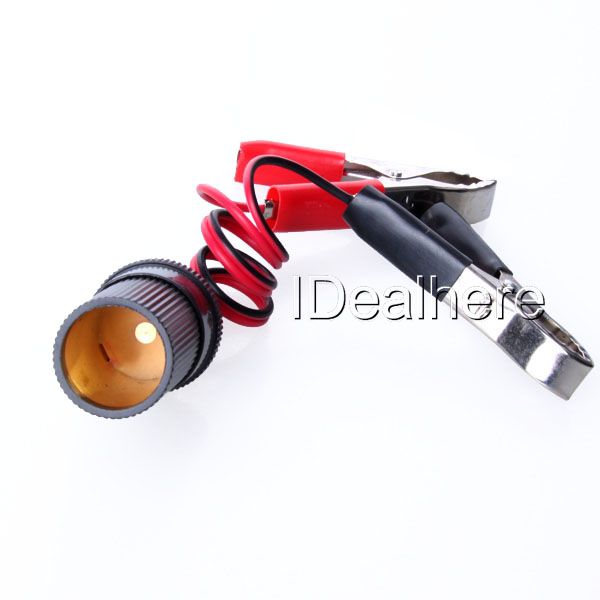 Battery Clip Accessory Adaptor Extension Cord 12V New  