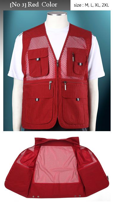   Mesh Vest   Fishing, Climbing, Hunting, Various work Mesh Vests  