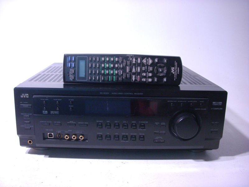 JVC RX 9010V 500W 5.1 USB Home Theater Receiver &Remote  