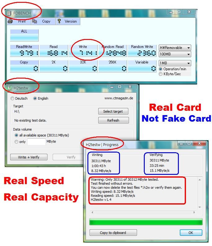 Many PC / Laptop build in card reader may NOT support High speed.