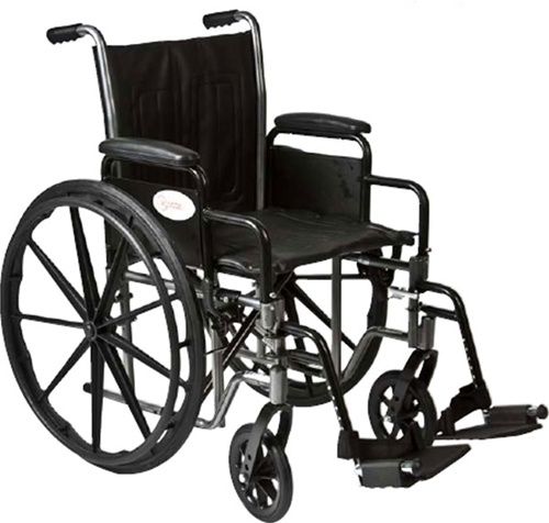 Folding Lightweight Wheelchair Portable 20x16 K2 Hemi NEW