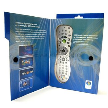   Vista Certified Media Center MCE Infrared Remote Control Silver  