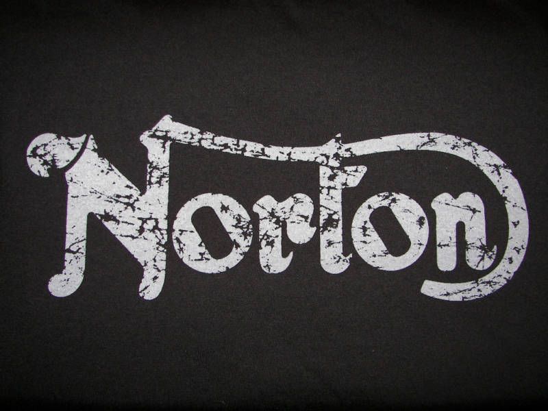 Norton Motorcycles T Shirt vintage ahrma commando 750  