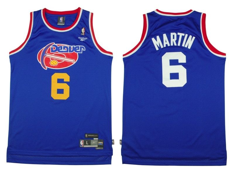 KENYON MARTIN HWC THROWBACK NUGGETS SWINGMAN JERSEY L  