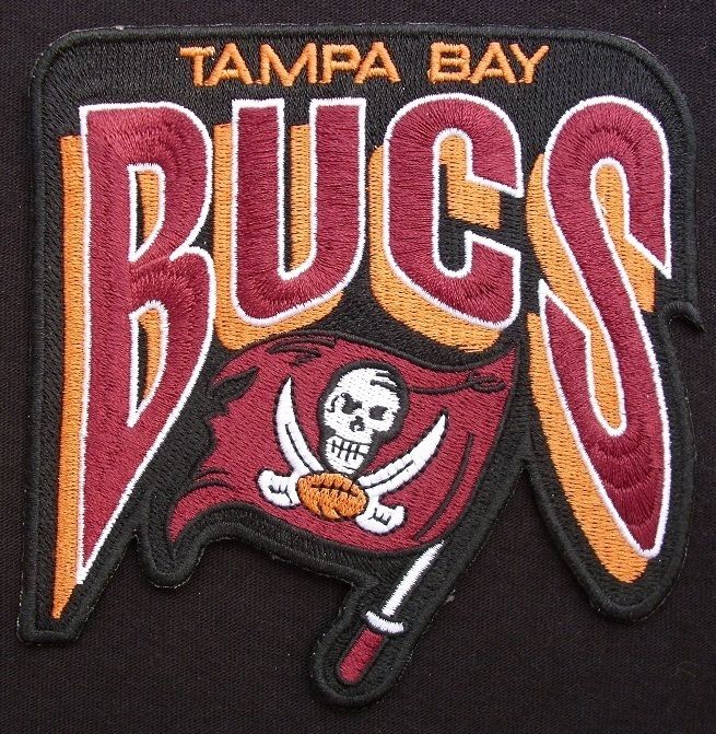 TAMPA BAY BUCCANEERS NFL BUCS FOOTBALL LOGO PATCH IRON  