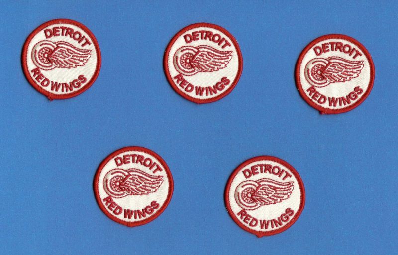 Lot Detroit Red Wings NHL Hockey Small Patches Crests  